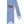 3-Fold Untipped Caruso English Silk – Floral Blue Avion