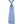 3-Fold Untipped Caruso English Silk – Floral Blue Avion