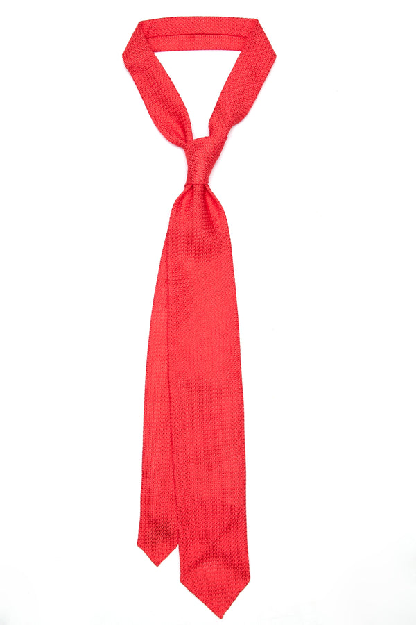 3-Fold Untipped Amalfi Grenadine Garza Silk Tie