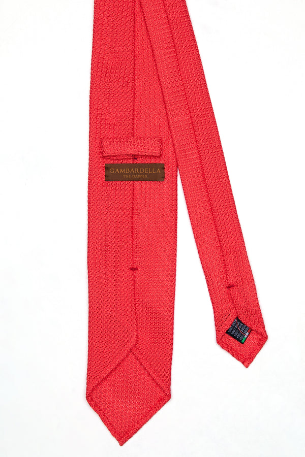 3-Fold Untipped Amalfi Grenadine Garza Silk Tie