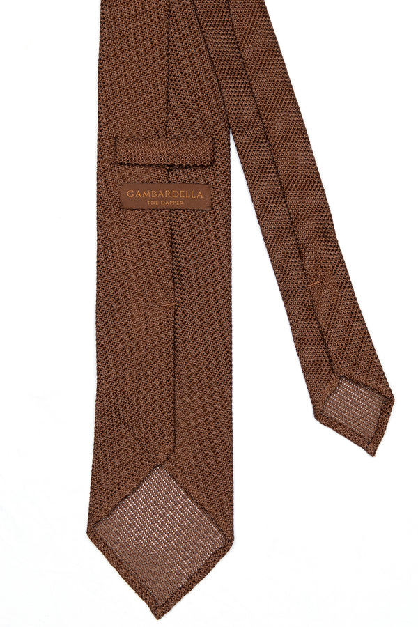 3-Fold Untipped Amalfi Grenadine Garza Silk Tie