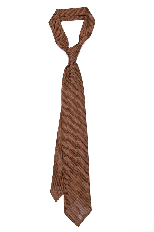 3-Fold Untipped Amalfi Grenadine Garza Silk Tie