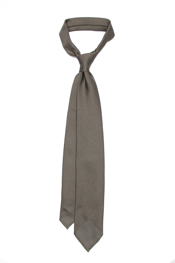 3-Fold Untipped Amalfi Grenadine Garza Silk Tie