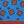 Barbarigo Luxury Silk Pocket Square –  Sky Blue/Orange