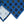 3-Fold Untipped Capua Luxury Madder Silk Tie – Floral Royal Blue