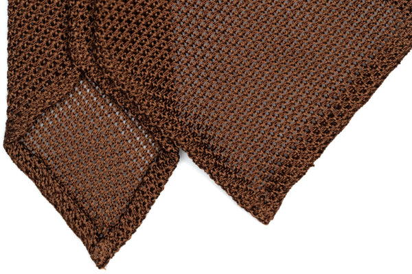 3-Fold Untipped Amalfi Grenadine Garza Silk Tie