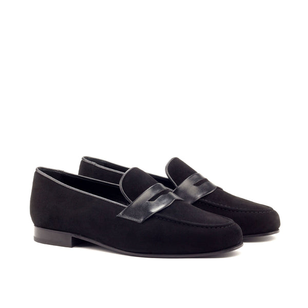 Wellington Loafers Suede -Black