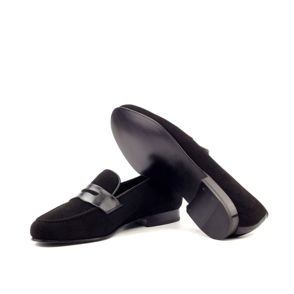 Wellington Loafers Suede -Black