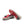 Belgian Loafers Tassel Linen - Grey/Red