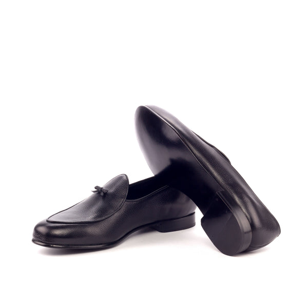 Belgian Loafers Leather Full Grain - Black