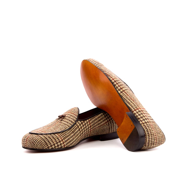 Belgian Loafers Tweed Sartorial - Beige
