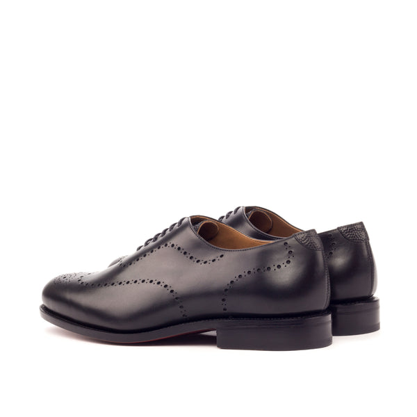 Whole Cut Leather Box Calf - Black