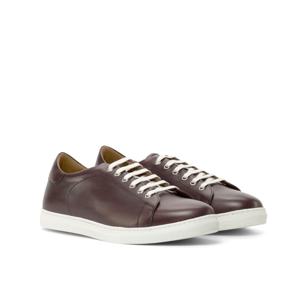 Sneakers Tan Calf Leather - Brown