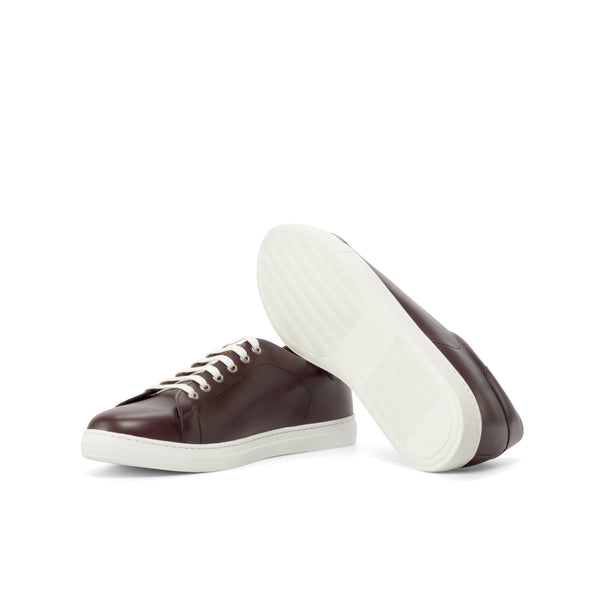Sneakers Tan Calf Leather - Brown