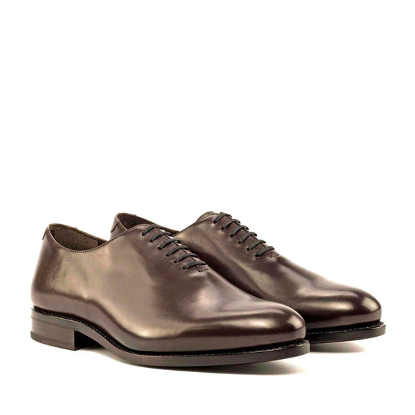 Whole Cut Leather Box Calf - Dark Brown
