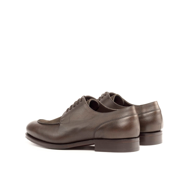 Derby Split Toe Goodyear Lux Suede - Dark Brown Full Grain