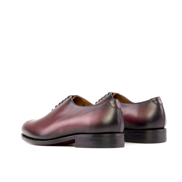 Whole Cut Leather Box Calf - Burgundy