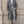 Double Breasted Overcoat Shawl Collar - Mid grey 100% Cashmere