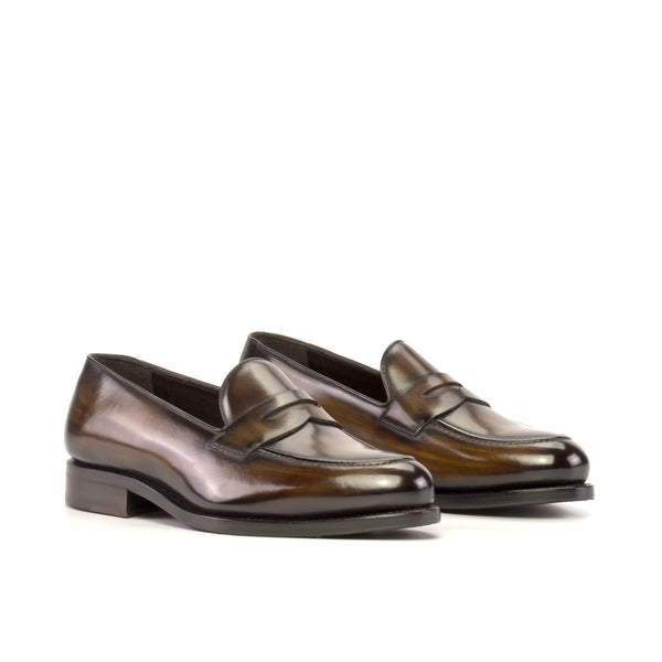 Penny Loafers Luxury Patina - Brown