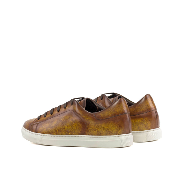 Sneakers Luxury Cognac Patina