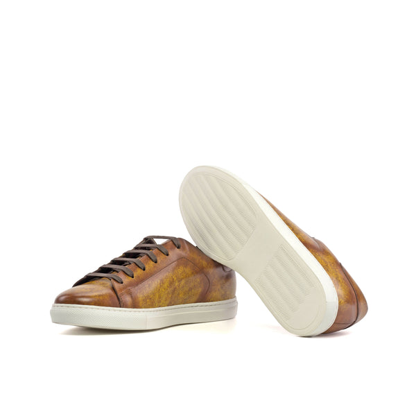 Sneakers Luxury Cognac Patina
