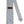 3- Fold Positano Luxury Silk Tie - Star Medallion White /Sky Blue