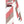 3-Fold Regimental Twill Silk tie- White/Vintage Pink/Bronze