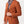 Orange Single Breast Jacket - Made in Italy