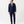 Navy Blue Single Breast Suit - Made in Italy