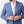 Light Blue Single Breast Sartorial Suit- Made in italy