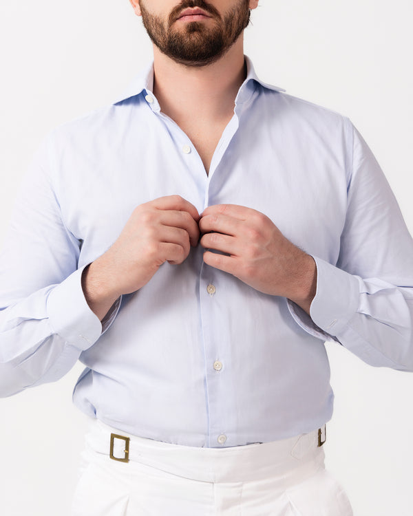 Light Blue Shirt Sartoriale - Made in Italy