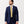 Navy Blue Single Breast Suit - Made in Italy