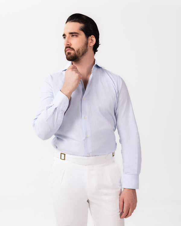 Light Blue Shirt Sartoriale - Made in Italy