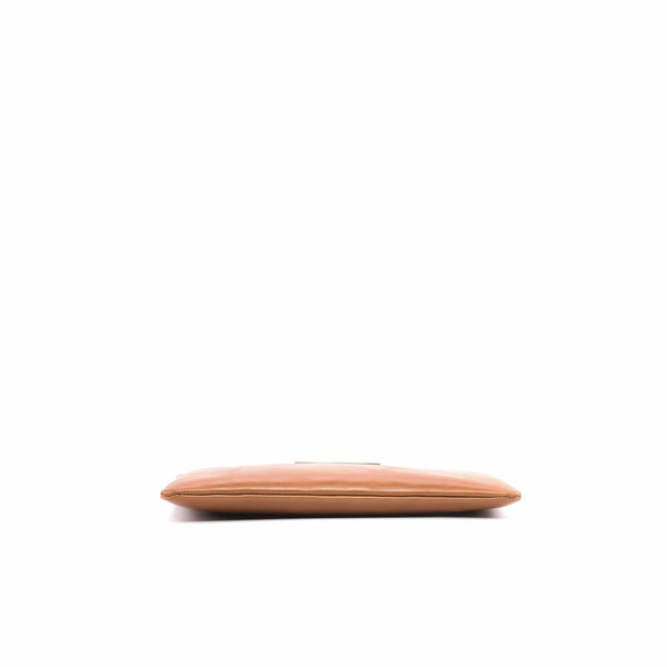 Clutch Nappa Leather - Cognac